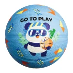 Rubber basketball 38