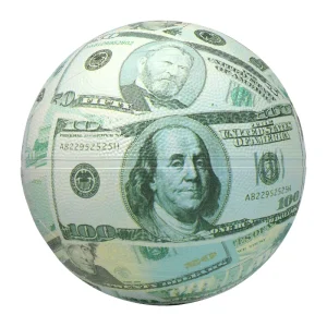 Rubber basketball 45